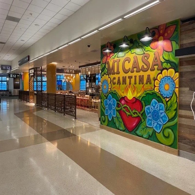 Mi Casa Cantina at San José Mineta International Airport, project management support by Antoon Construction