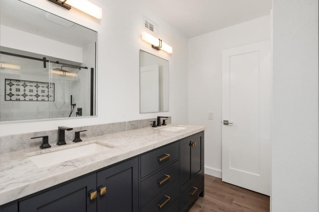 Stylish kitchen upgrade in beach remodel